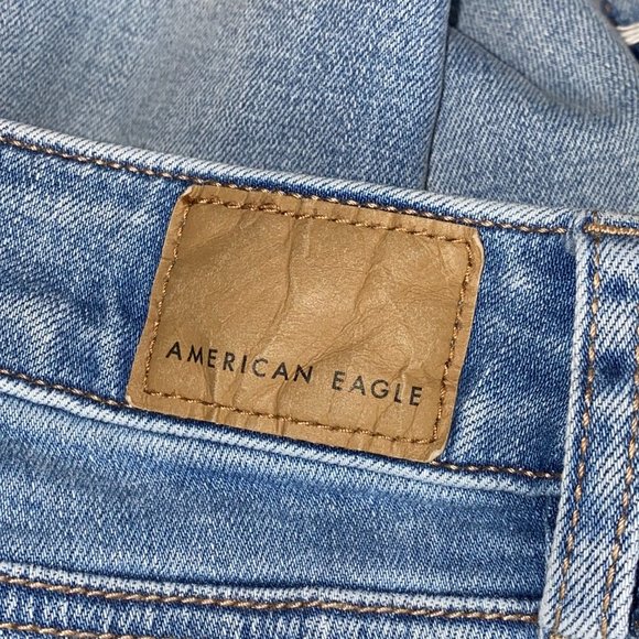 American Eagle Super Stretch Jegging Jeans Raw Hem - Picture 10 of 10